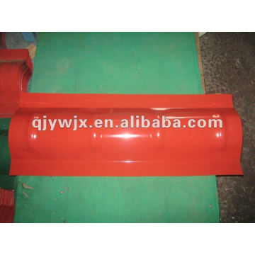 camber ridge cap roof tile roll forming machine
